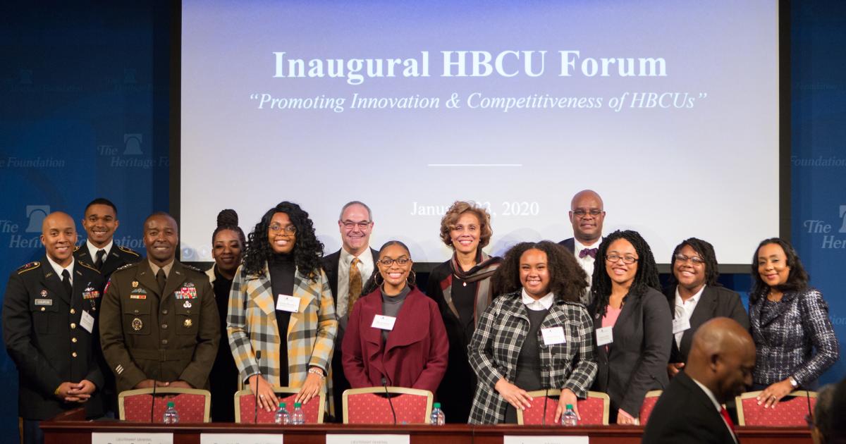 HBCU Forum | The Heritage Foundation